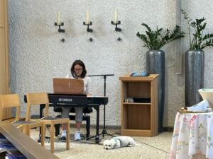 Untermalung des Gottesdienstes